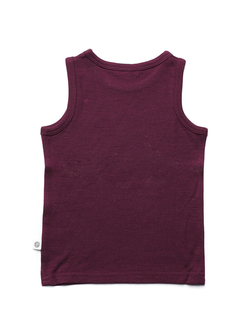 Wool Children's Shirt - Merino Wool - Fig