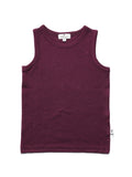 Wool Children's Shirt - Merino Wool - Fig
