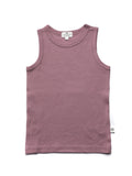 Wool Children's Shirt - Merino Wool - Grape Shake