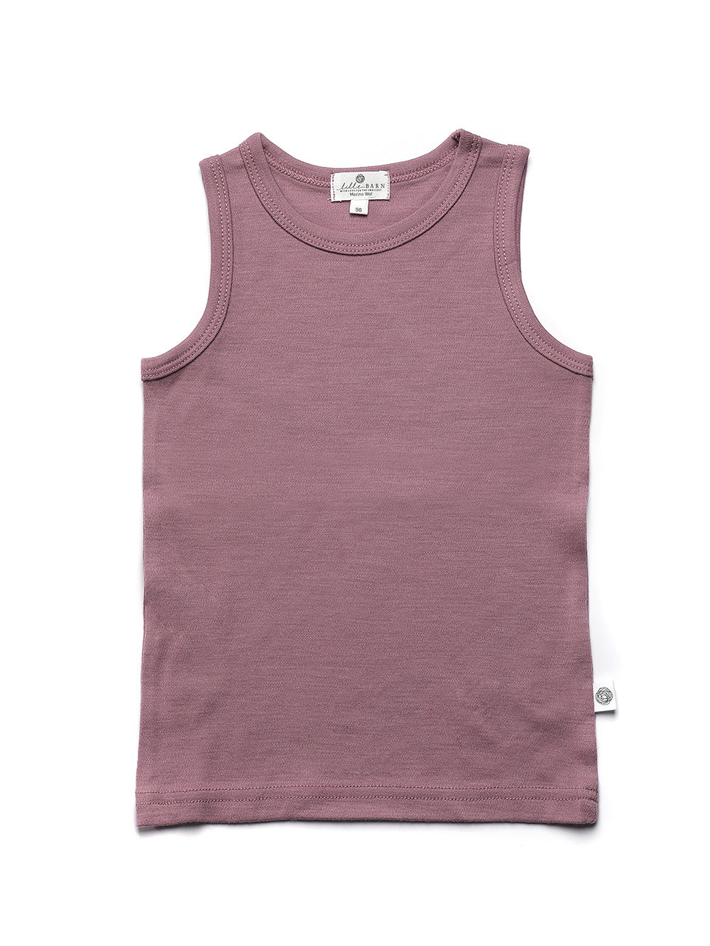 Wool Children's Shirt - Merino Wool - Grape Shake