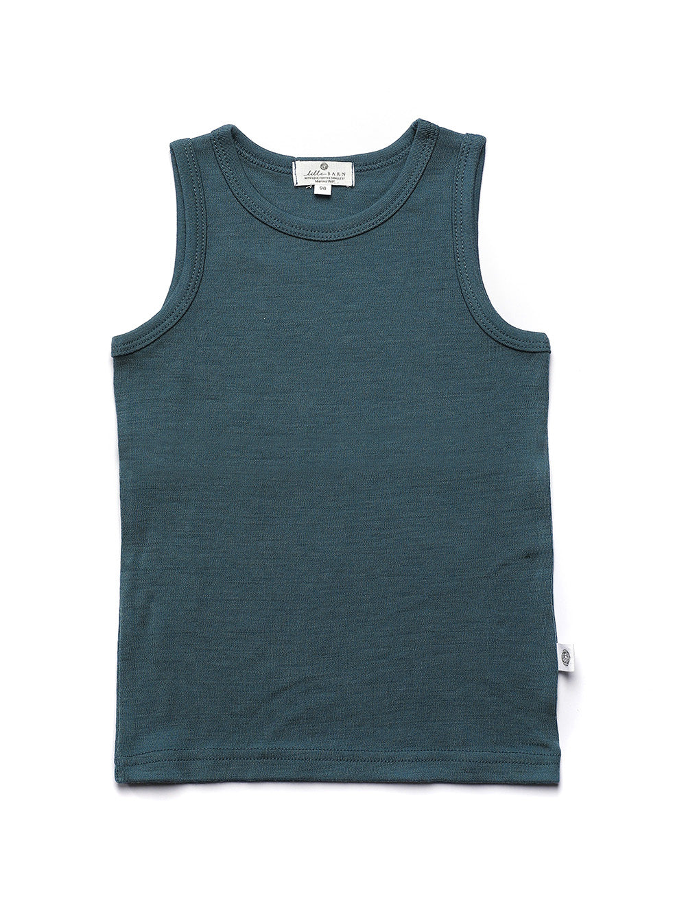 Wool Children's Shirt - Merino Wool - Orion Blue