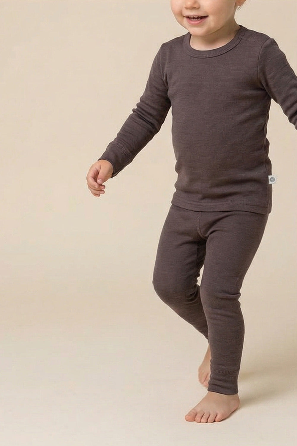 Wool Baby & Children's Pants - Merino Wool - Peppercorn