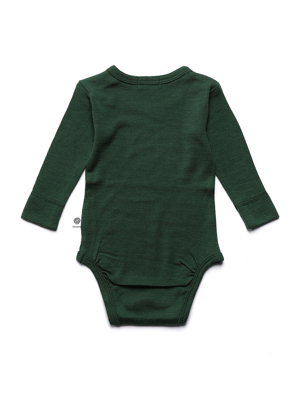 Wool Romper, Long Sleeve - Merino Wool - Mountain View