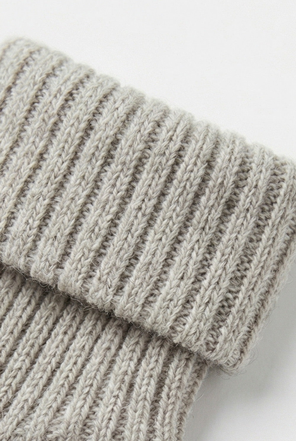 Wool Baby Socks - Garlic