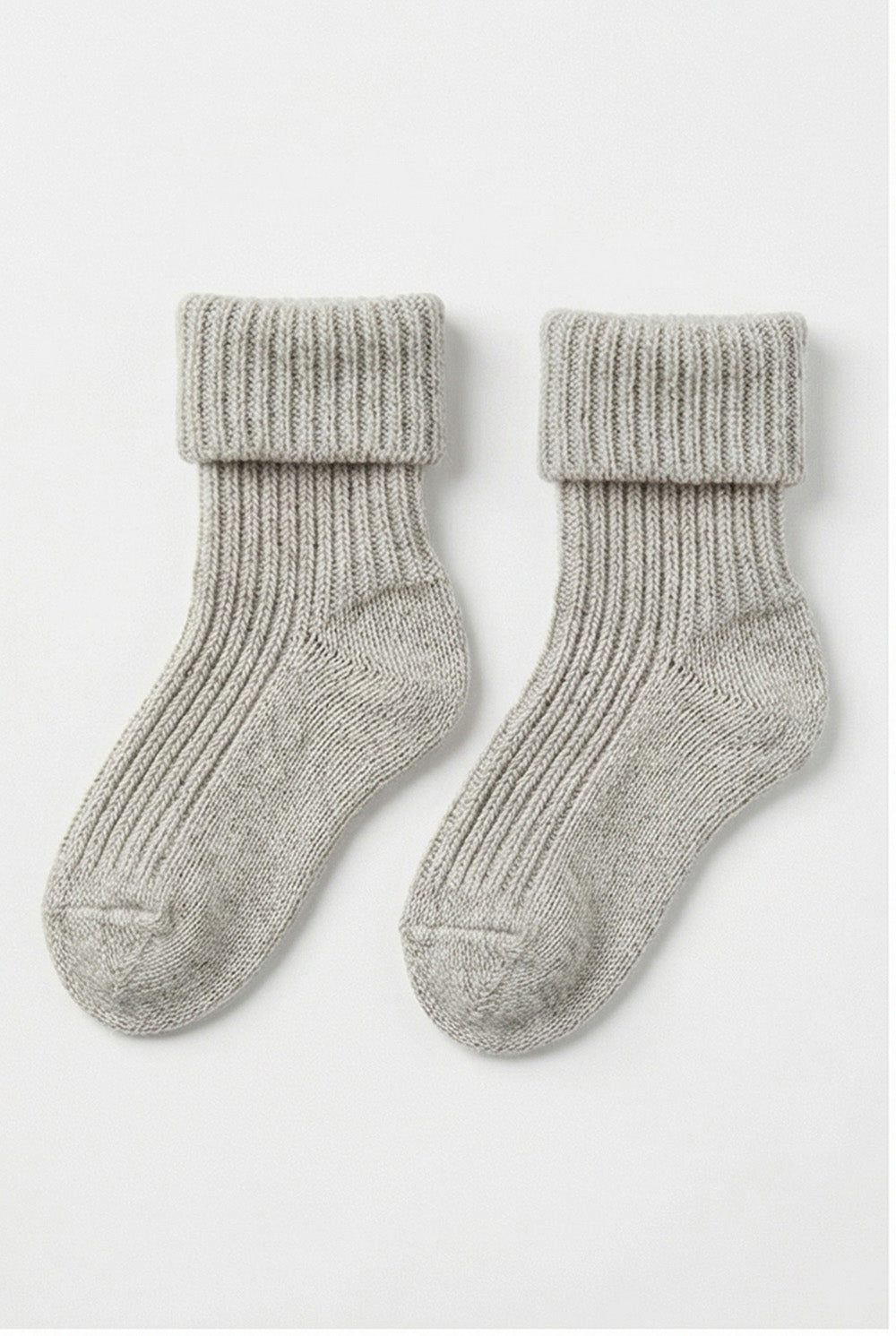 Wool Baby Socks - Garlic