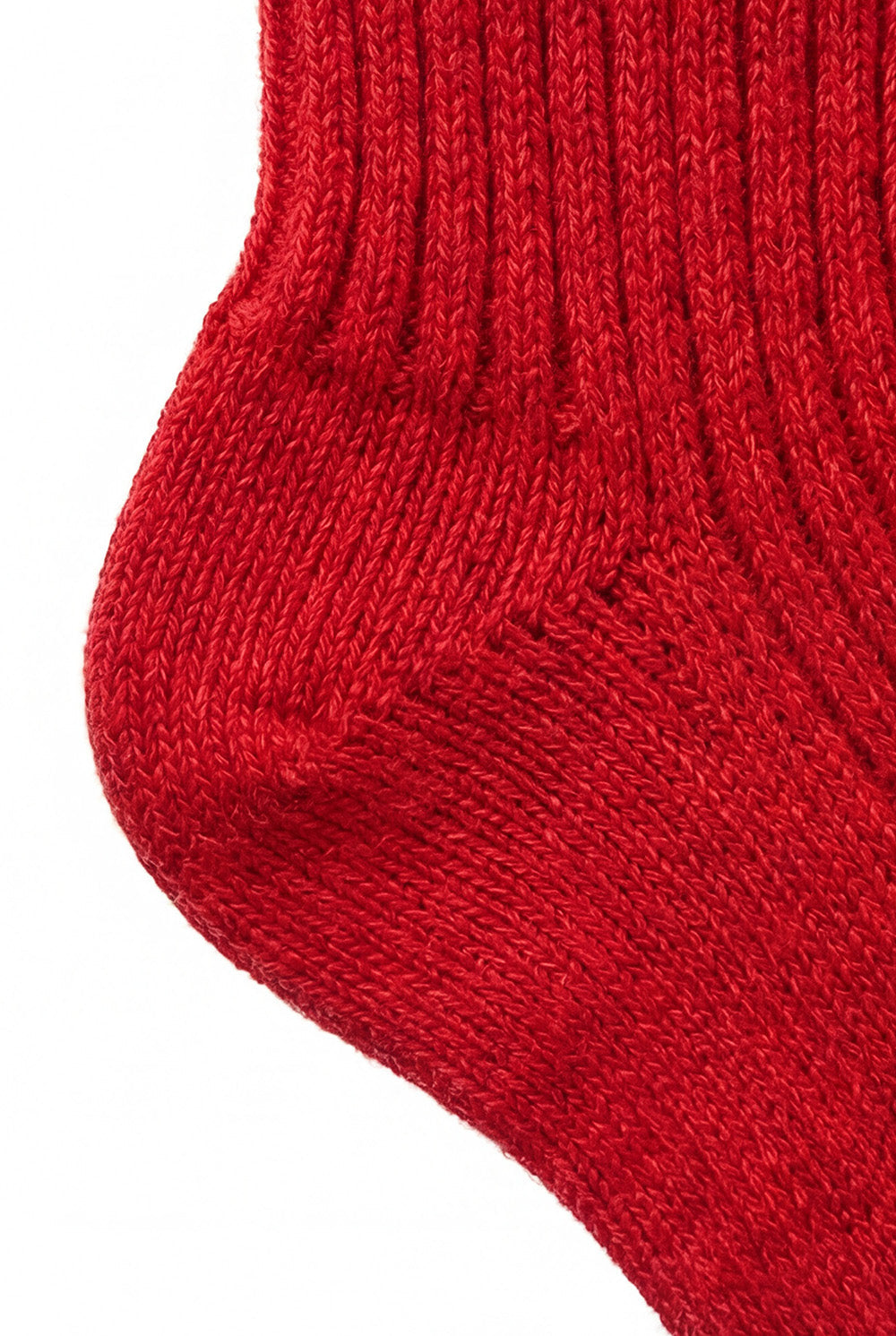 Wool Baby Socks - Lava