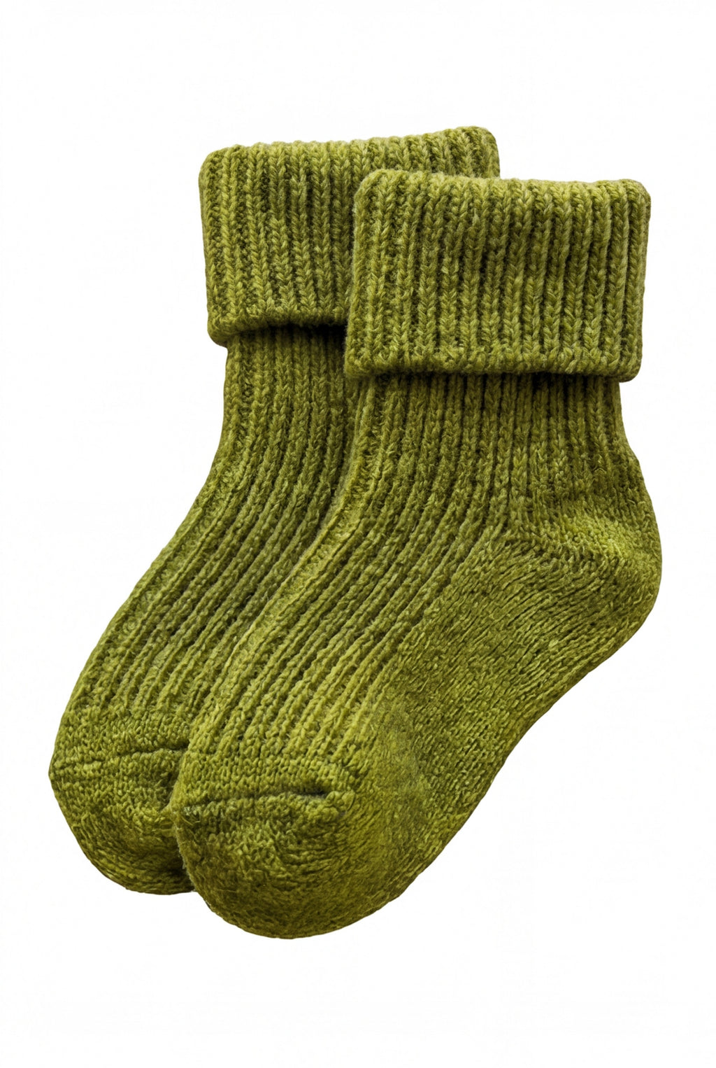 Wool Baby Socks - Pickle