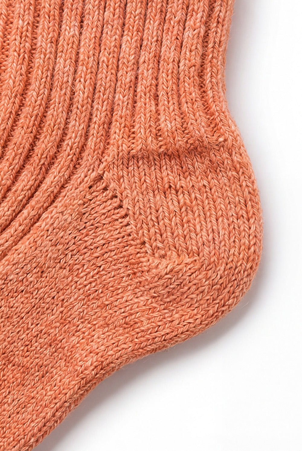 Wool Baby Socks - Peach Fuzz