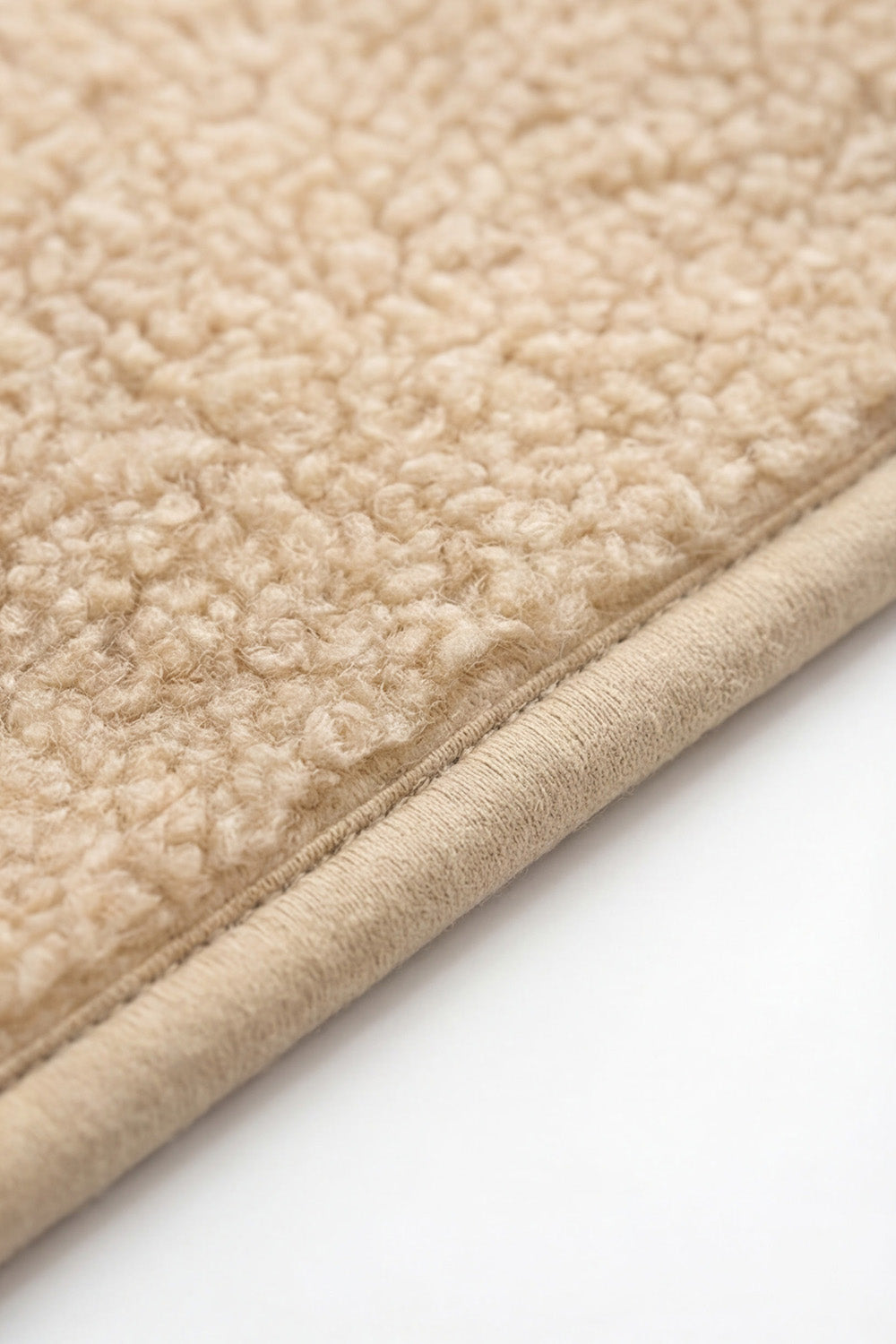 Wool Toddler Bed Blanket 120x150cm - Merino Wool - Almond