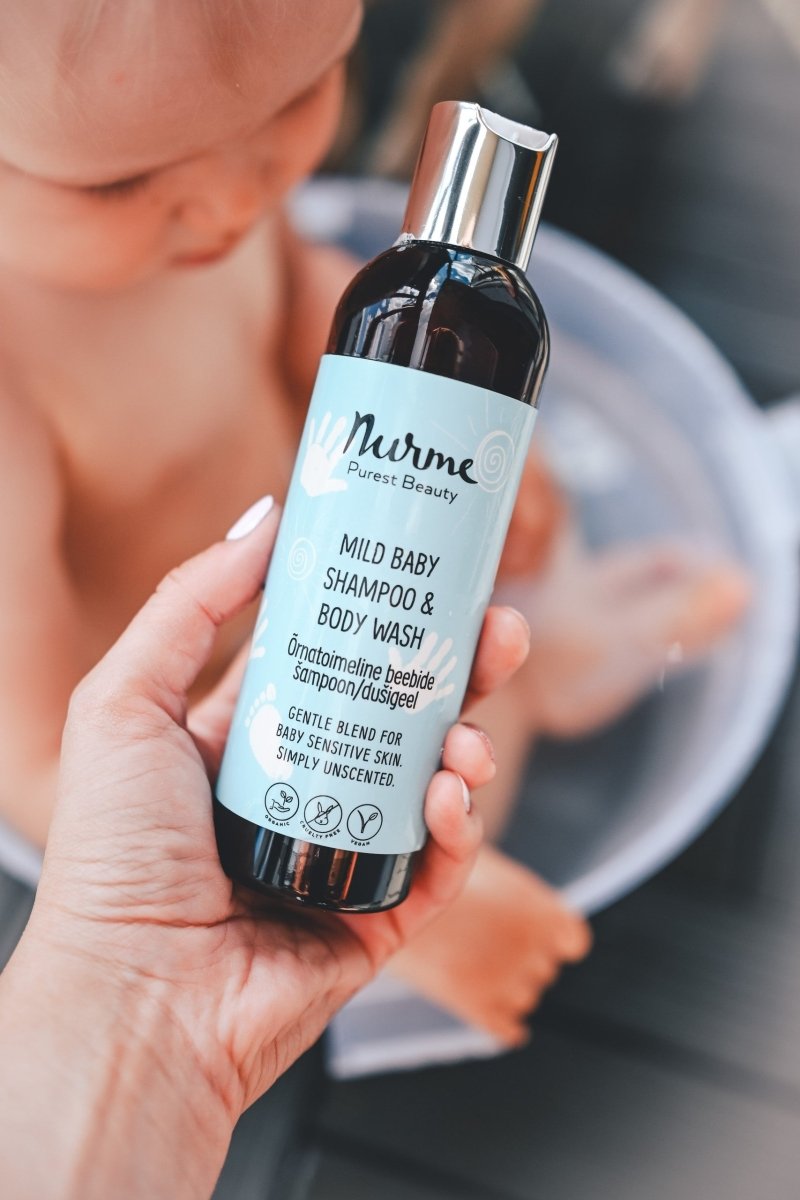 Mild Baby & Kids Shampoo & Body Wash 200 ml – Gentle, Organic 2-in-1 Cleanser for Sensitive Skin - Tiny Tugz™