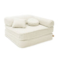 Modular Kids Armchair, 5 Pieces - Bearly Fabric (Cream) - Tiny Tugz™
