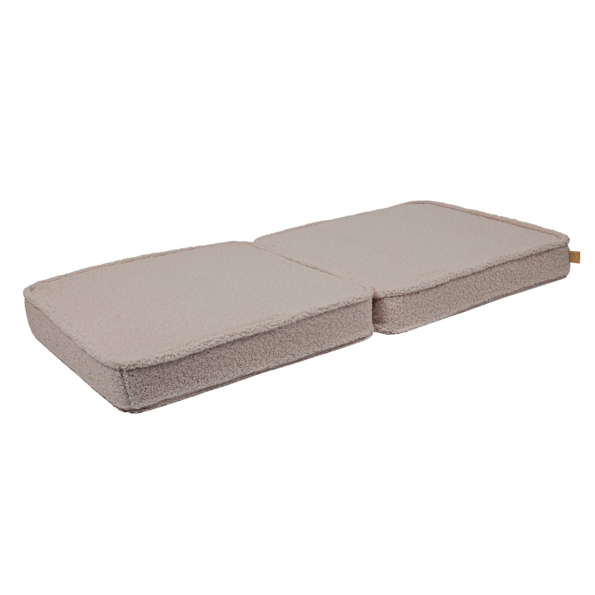 Modular Kids Play Sofa, Large - Bearly Fabric, 160 x 80 cm (Light Grey) - Tiny Tugz™