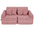 Modular Kids Play Sofa, Medium - Tangle Fabric, 120 x 60 cm (Bubblegum Pink) - Tiny Tugz™