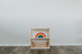 One Little Pine 3-Shelf Straight Mini Montessori Shelf — child-height wooden shelving