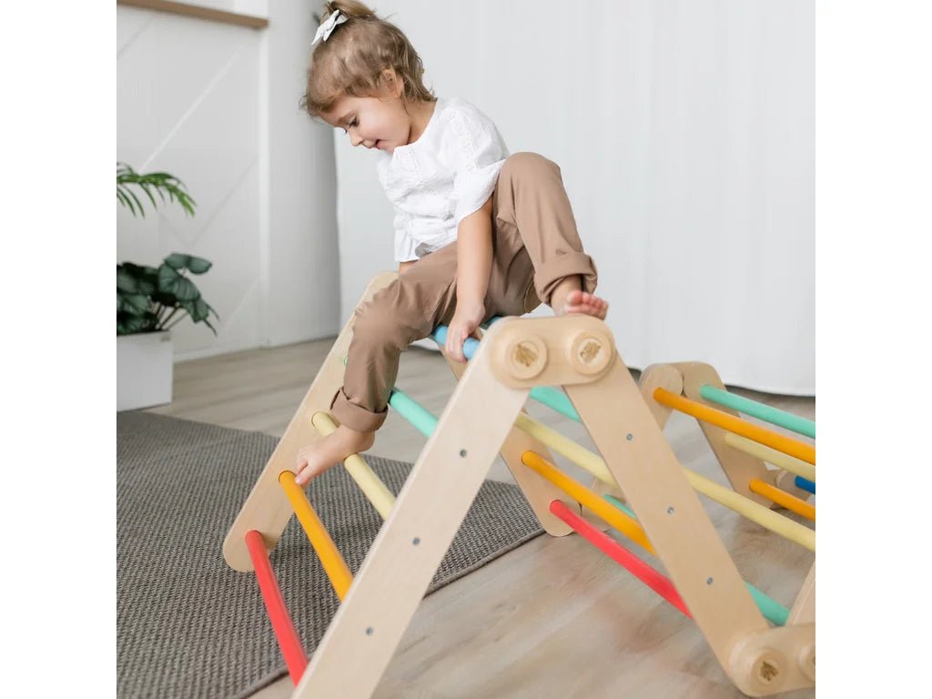Modular Wooden Climbing Frame – Set L, 10+ Layouts - Tiny Tugz™