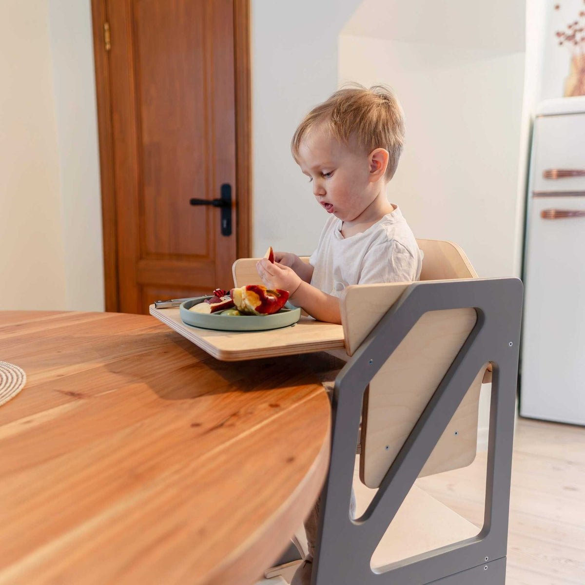 Modustep™ 4-in-1 Montessori Kitchen Tower & High Chair Combo (6M–6Y) - Tiny Tugz™