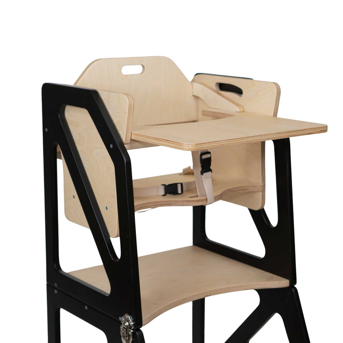 Modustep™ 4-in-1 Montessori Kitchen Tower & High Chair Combo (6M–6Y) - Tiny Tugz™