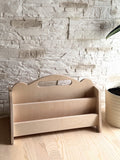 Montessori Double-Sided Wooden 4-Tier Book Display Shelf - Tiny Tugz™