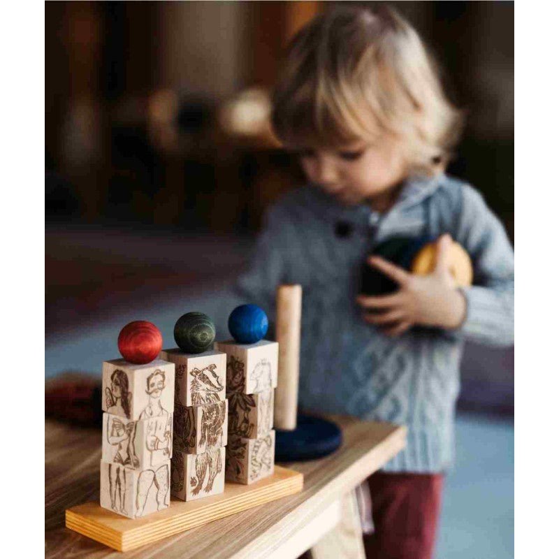 Montessori Dreamland Spinner Puzzle (Colourful) - Tiny Tugz™