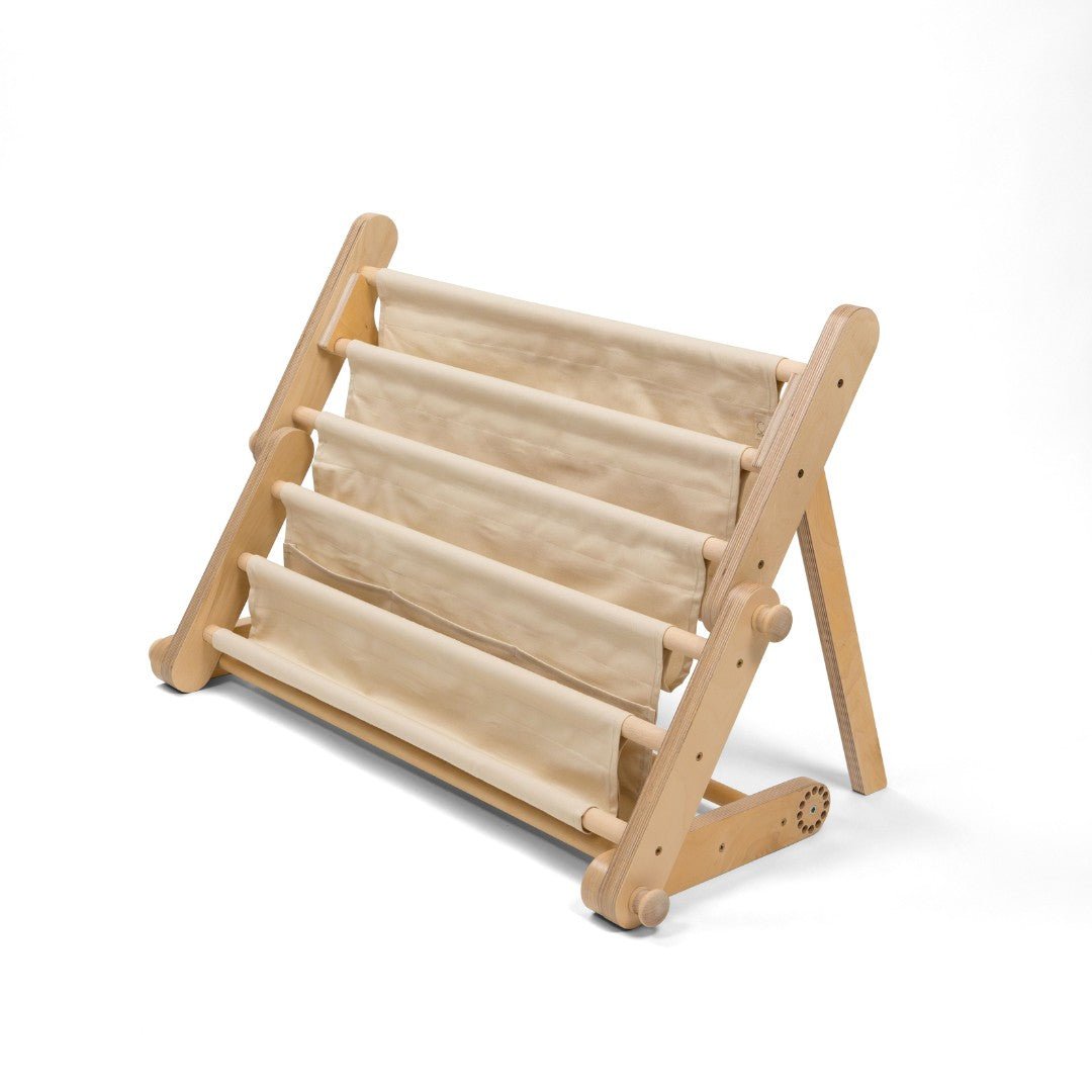 Montessori Fabric Bookshelf - Add-On for Ette Tete Climbing Frames - Tiny Tugz™
