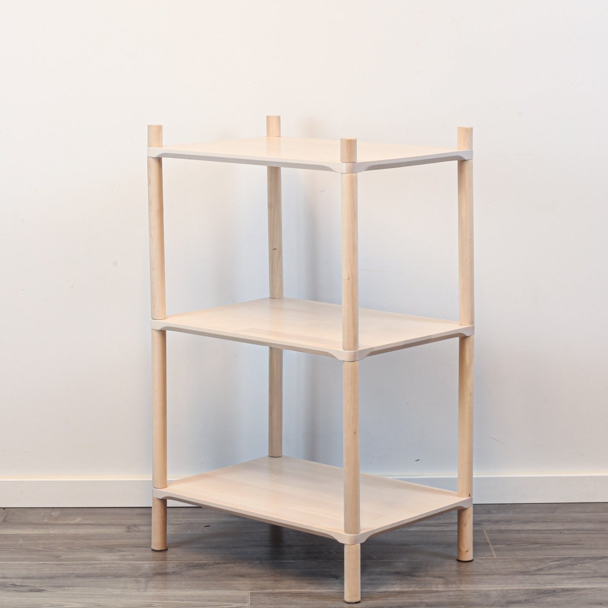 Montessori-Inspired Wooden Shelving Unit Small, 3 Shelves - Tiny Tugz™