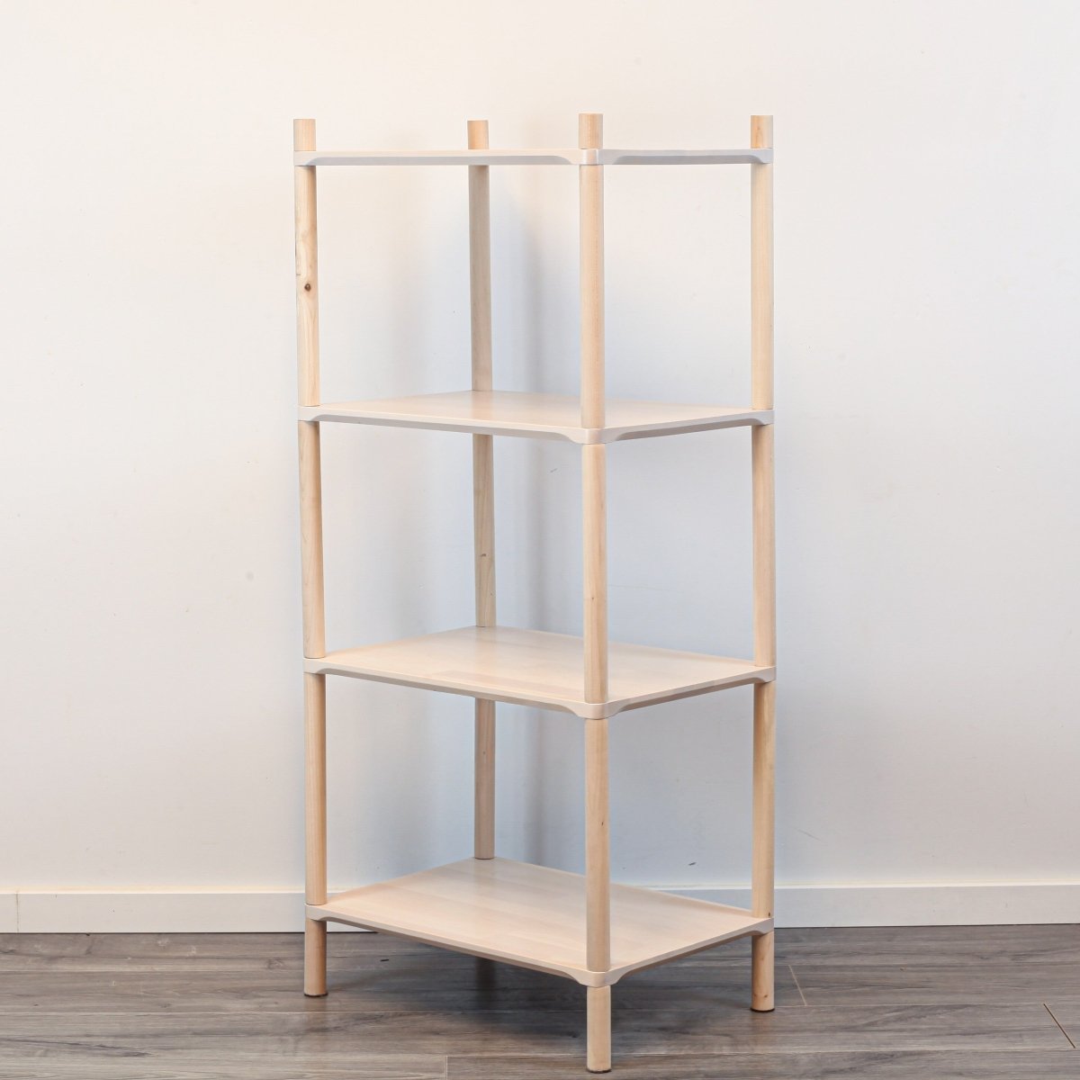 Montessori-Inspired Wooden Shelving Unit Small, 4 Shelves - Tiny Tugz™