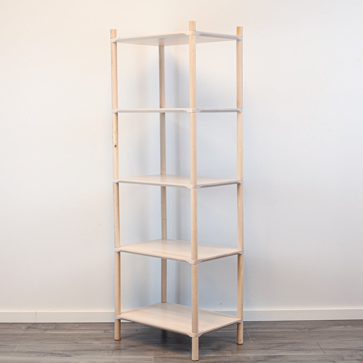 Montessori-Inspired Wooden Shelving Unit Small, 5 Shelves - Tiny Tugz™