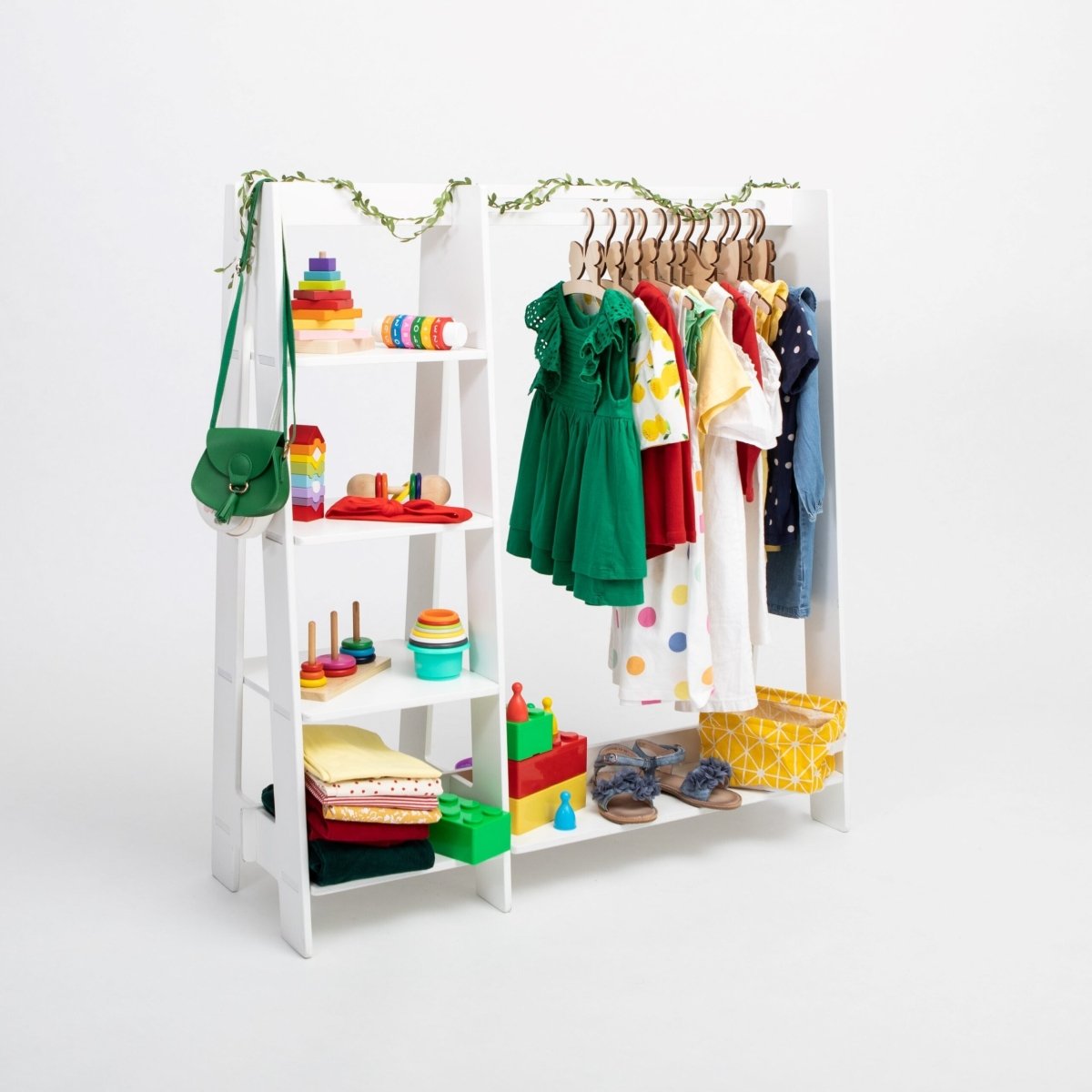 Montessori Kids Clothing Rack - Tiny Tugz™
