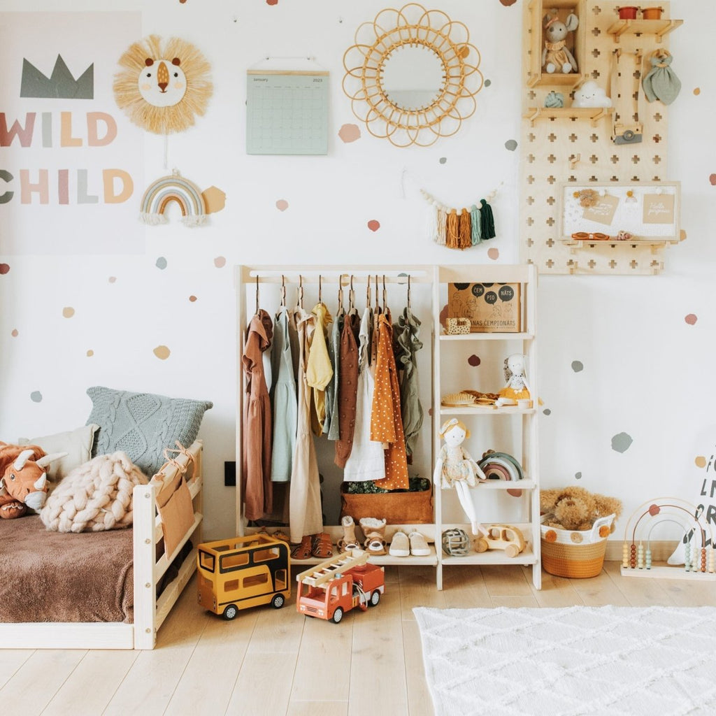 Montessori Kids Clothing Rack - Tiny Tugz™