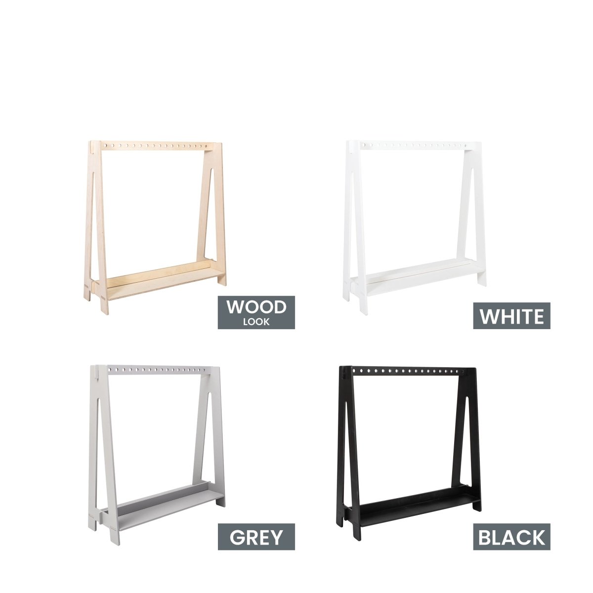 Montessori Kids Dress-Up & Display Rack (Studio Edition) - Tiny Tugz™