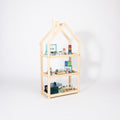 Montessori Kids House-Shaped Wooden Shelf - Tiny Tugz™