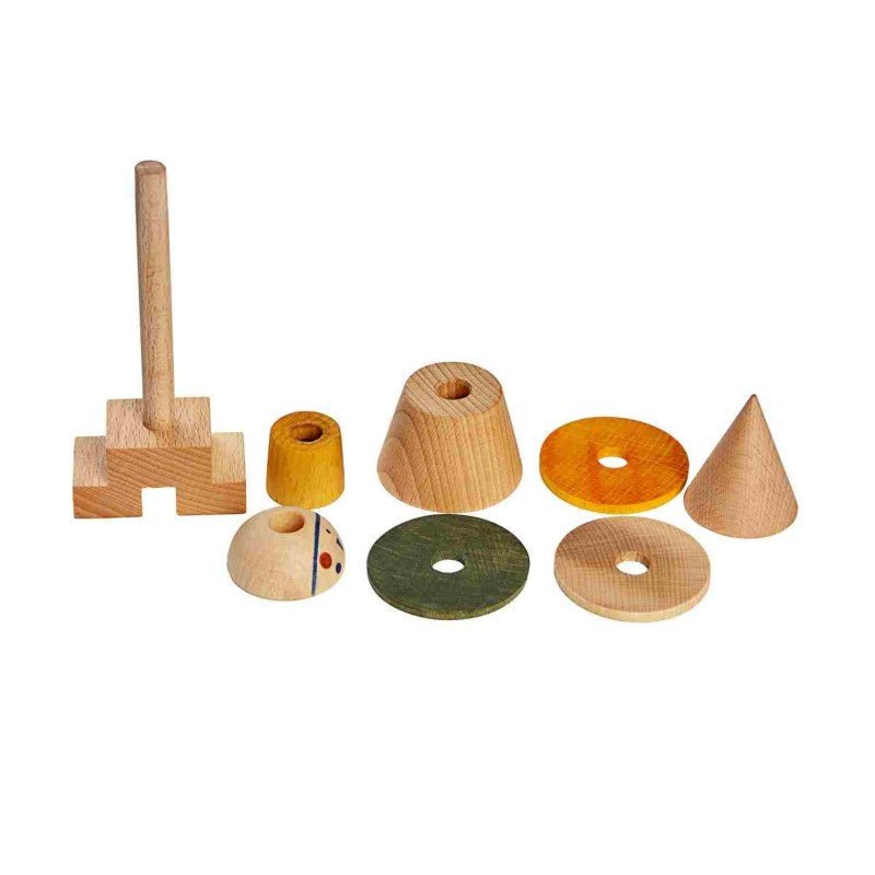 Montessori LALA Stick Figure Puzzle (Yellow) - Tiny Tugz™