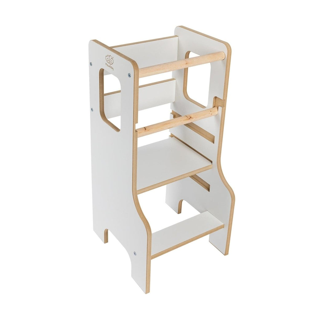 Montessori Learning Tower - MDF, Adjustable Platform - Tiny Tugz™