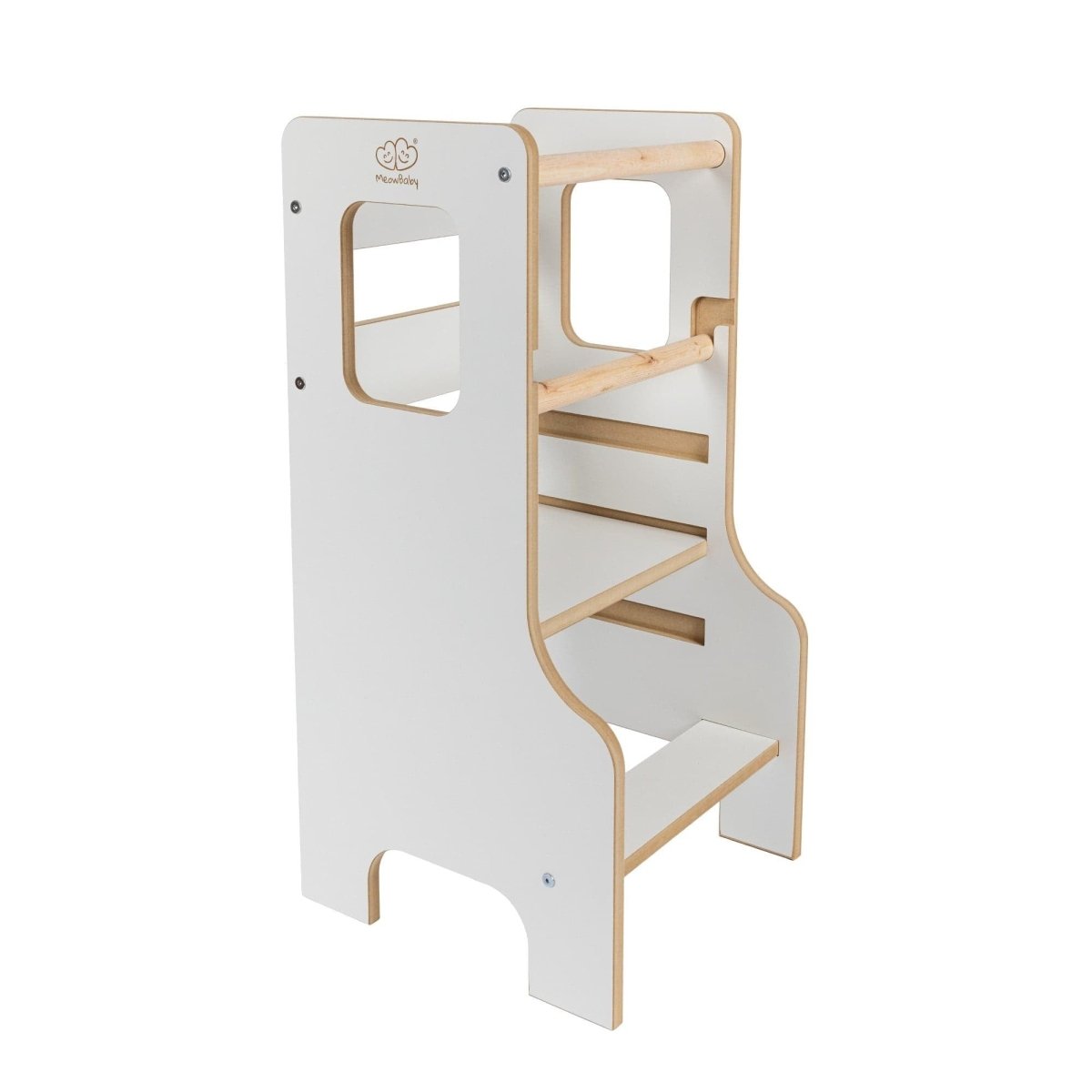 Montessori Learning Tower - MDF, Adjustable Platform - Tiny Tugz™
