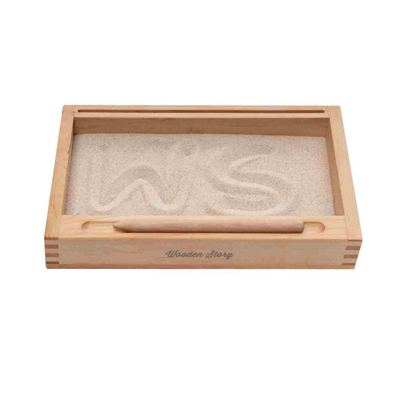 Small Montessori Sand Writing Tray