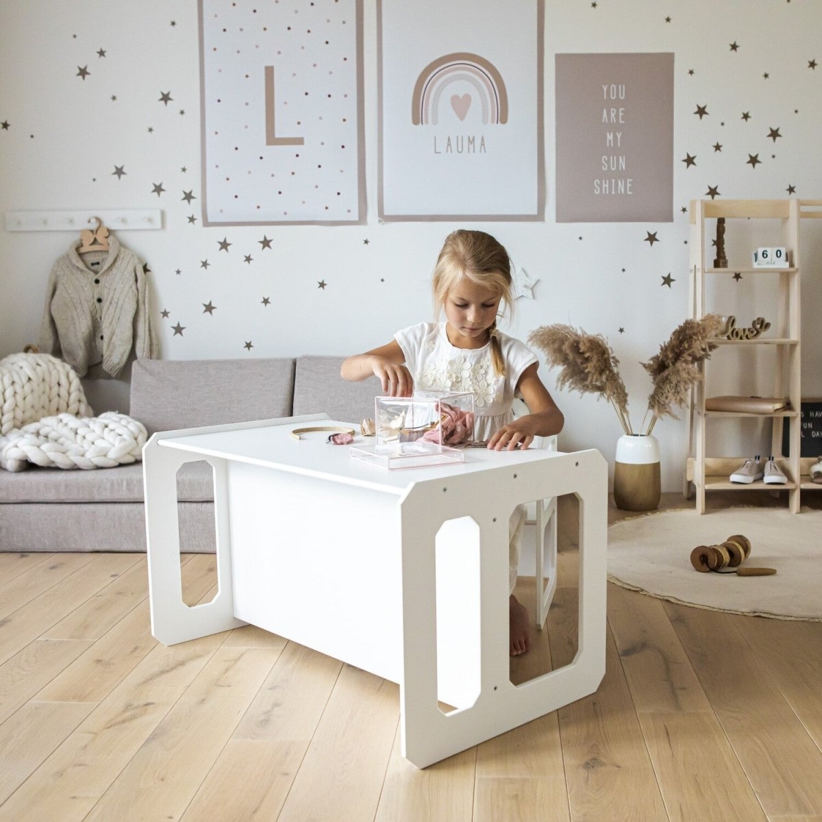 Montessori Weaning Table & Chair Set - Tiny Tugz™