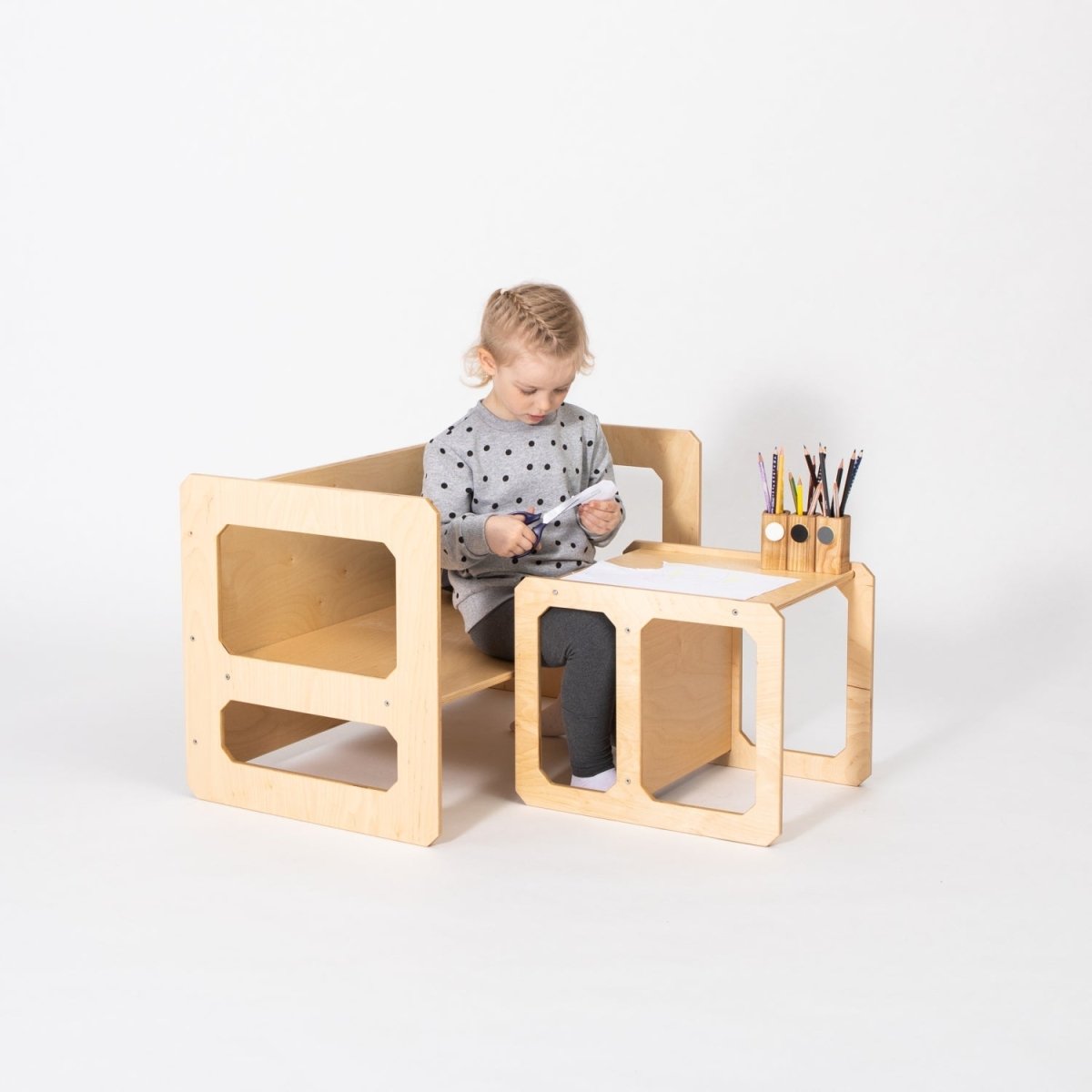 Montessori Weaning Table & Chair Set - Tiny Tugz™