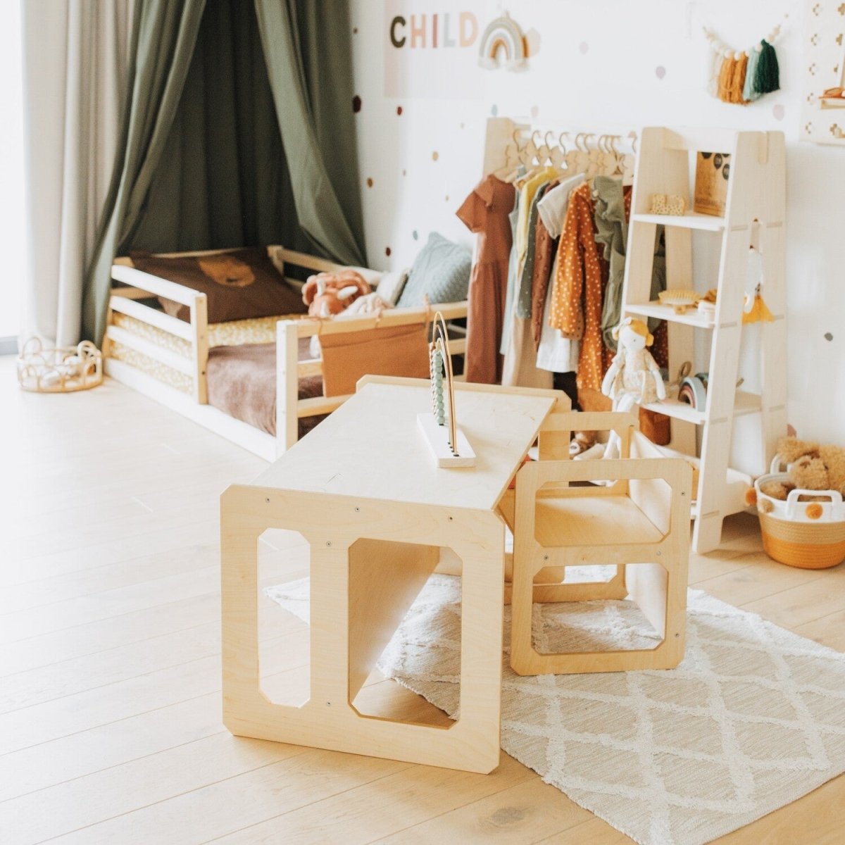 Montessori Weaning Table & Chair Set - Tiny Tugz™
