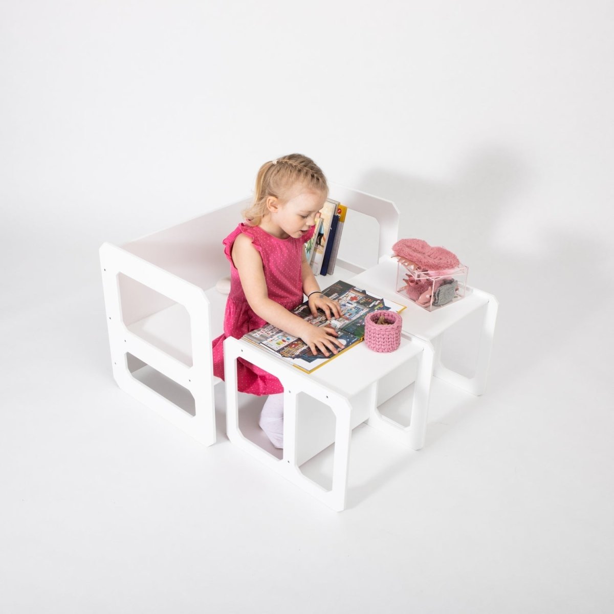 Montessori Weaning Table & Two Chair Set - Tiny Tugz™