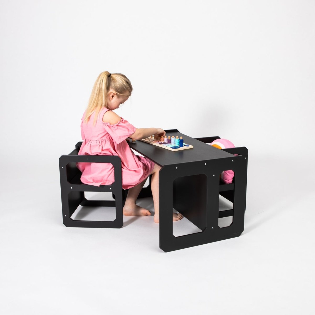 Montessori Weaning Table & Two Chair Set - Tiny Tugz™