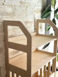Montessori Wooden 3-Level Open Shelf Unit - Tiny Tugz™