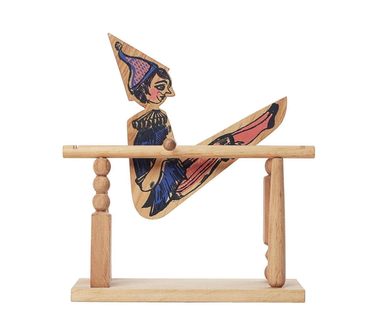 Montessori Wooden Acrobat Toy (Boy) - Tiny Tugz™