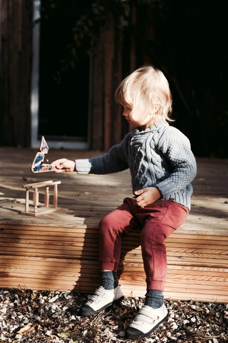 Montessori Wooden Acrobat Toy (Boy) - Tiny Tugz™
