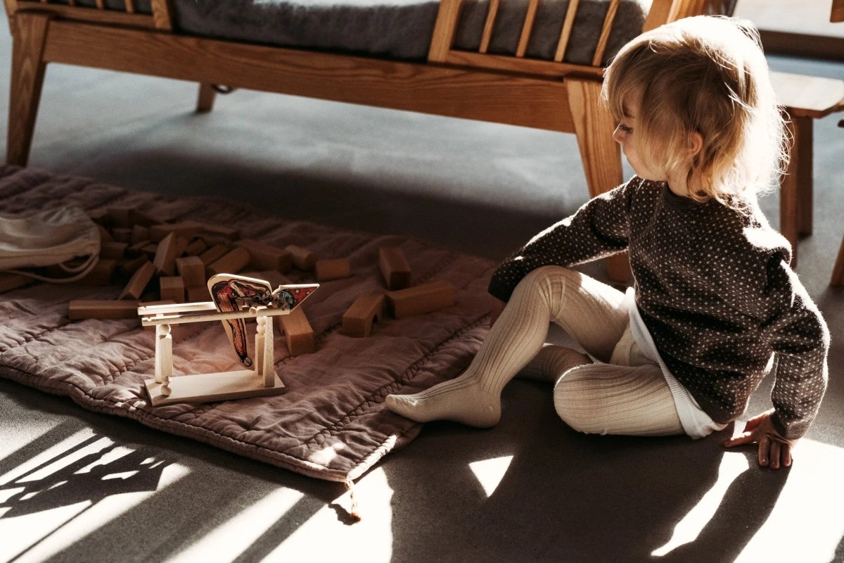 Montessori Wooden Acrobat Toy (Girl) - Tiny Tugz™