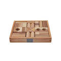 Montessori Wooden Blocks (30-Piece Natural Colours) - Tiny Tugz™