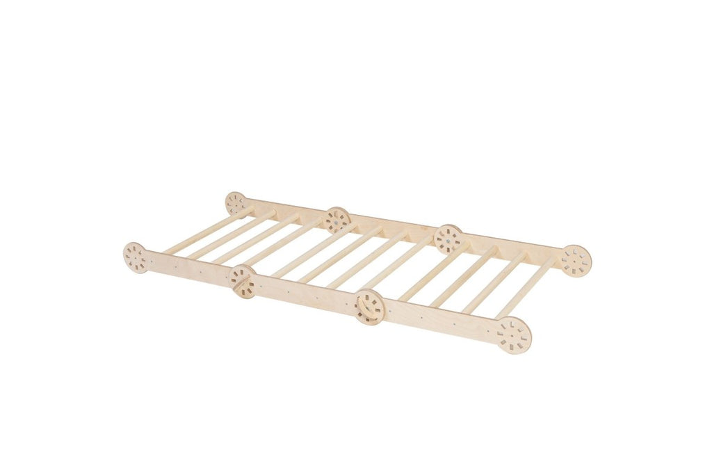 Montessori Wooden Climbing Arch – Foldable 4-Sided Play Frame (Ramp Excluded) - Tiny Tugz™