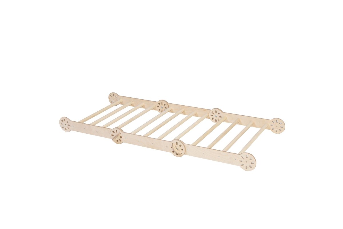 Montessori Wooden Climbing Arch – Foldable 4-Sided Play Frame (Ramp Excluded) - Tiny Tugz™