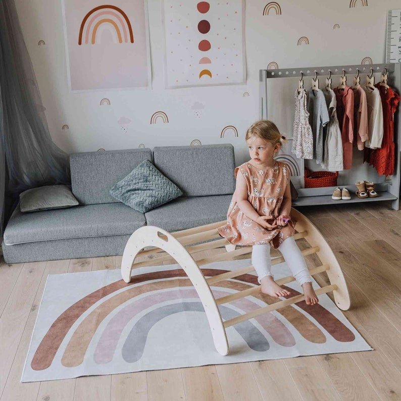Montessori Wooden Climbing Arch (Ramp Excluded) - Tiny Tugz™