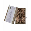 Montessori Wooden Doll with Dress (Dark Walnut Wood) - Tiny Tugz™