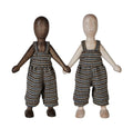 Montessori Wooden Doll with Pants (Dark Walnut Wood) - Tiny Tugz™
